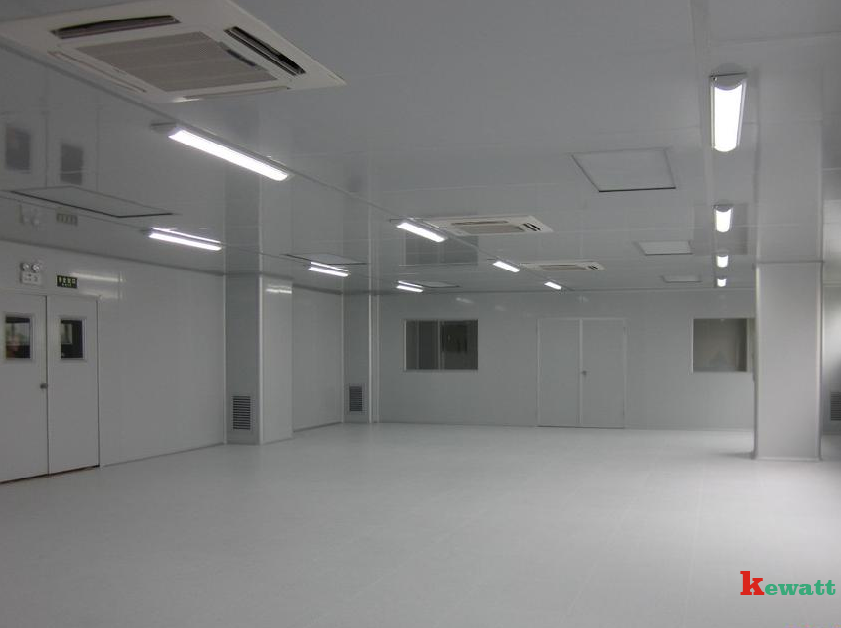 實驗室屋頂地面裝修現場