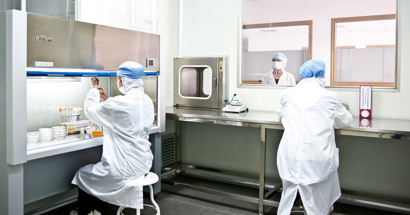 實驗室無菌操作區