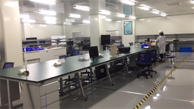 防輻射實驗室現場圖